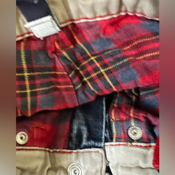 Gap Baby Boy Plaid lined Denim Jeans -heavier weight - Picture 6 of 6